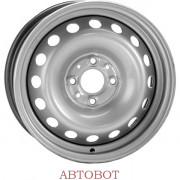 Диск колесный штампованный "Trebl" 5,5x13 4x100 ET35 D57,1 VW Polo, Golf, Passat Silver (52A35D)