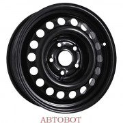 Диск колесный штампованный "Trebl" 6,5x16 5x114,3 ET50 D64,1 Honda Accord Black (9527)
