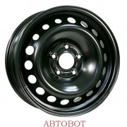Диск колесный штампованный "Trebl" 6x15 5x112 ET43 D57,1 VW Golf Black (7755)