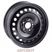 Диск колесный штампованный "Trebl" 6x15 5x114,3 ET44 D67,1 Kia Soul Black (7610T)