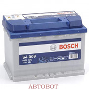 АКБ "BOSCH" Silver 74А*ч, стартовый ток 680А п.п.