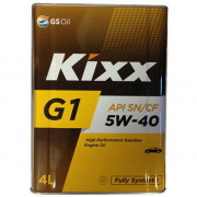Масло моторное "Kixx" 5w30 G1 A3/B4, SN/CF синтетическое 4л